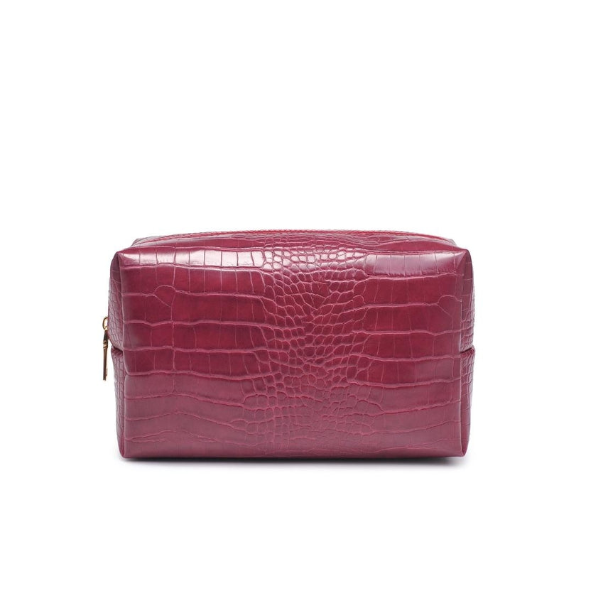 Urban Expressions Croc Chic Cosmetic & Travel Organizer Pouch by Urban Expressions
