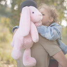 World Softest Plush Lushee Bribri Bunny Rose - 20 Inch by Beverly Hills Teddy Bear Company