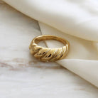 Maive Croissant Ring