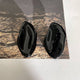 YAZ. Irregular Geometric Drip Glaze Stud Earrings