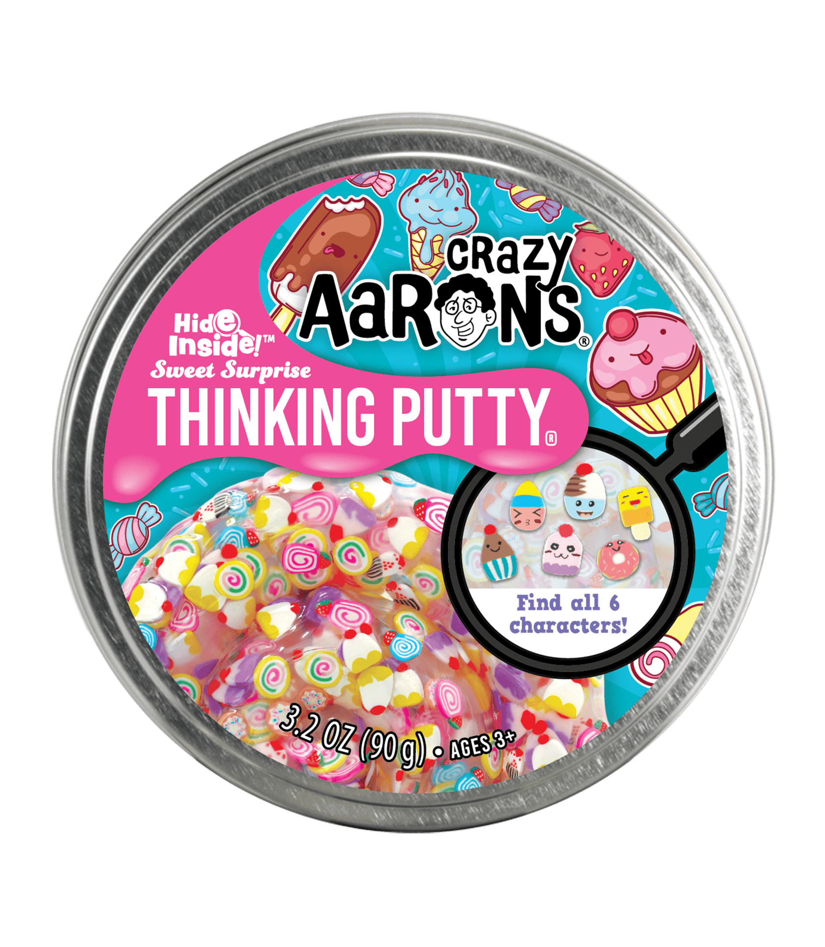 Crazy Aaron's Sweet Surprise - 4" Full Size Thinking Putty Tin
