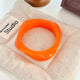 Dipped Shop Candy Color Irregular Acrylic Bracelets by Dipped Shop