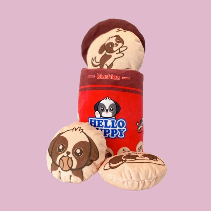 Blushiez Hello Puppy 4 Piece Dog Toy