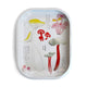Curious Prints Small Metal Catchall Vintage Tray Japanese Mushroom