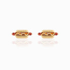 Girls Crew Hot Dog Studs