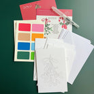 Cate Paper Co. Watercolor Christmas Cards Kit