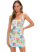 Show Me Your Mumu Steph Mini Dress - Red Linen