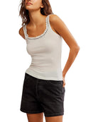 Free People Only You Tank Ivory