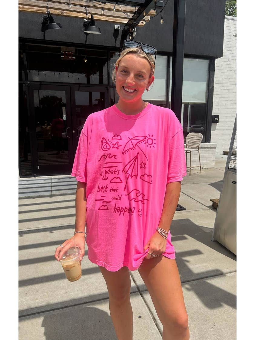Girl Tribe Summer Sunset Tee