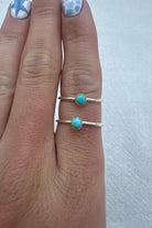 Breezi Mae Simple Turquoise Ring 4mm