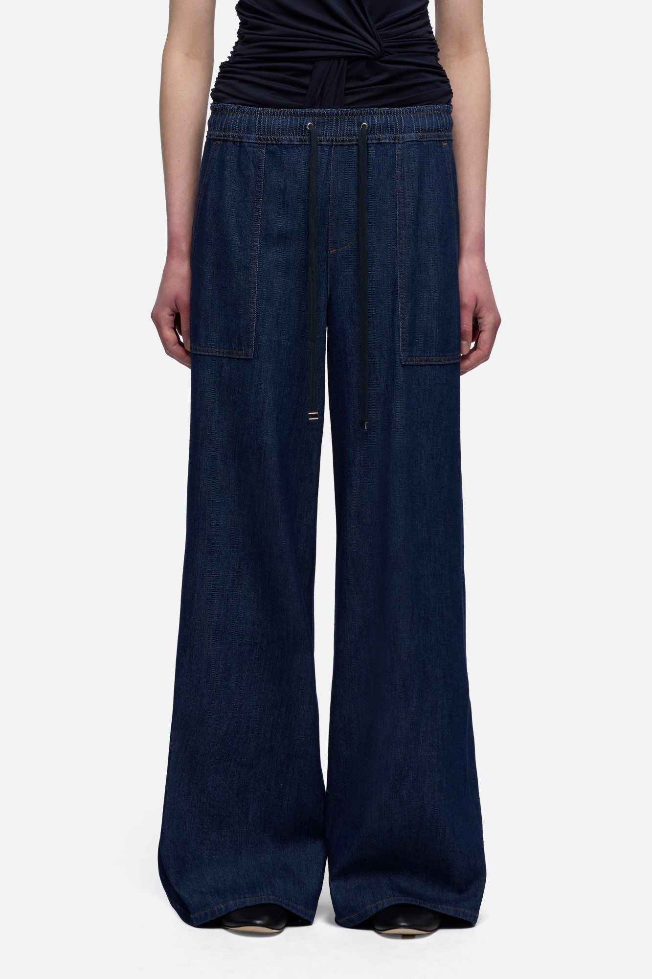 7 For All Mankind Utility Pull On Wide Leg