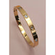 JOSSLYN by Wall to Wall 18K Non-Tarnish Waterproof Stainless Steel Bangle - 40B5156 by JOSSLYN by Wall to Wall