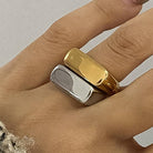 Flanerie by MAIQ Glayce 18K Gold Non-Tarnish Classic Signet Ring by Flanerie by MAIQ