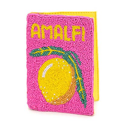 America & Beyond Amalfi Beaded Passport Cover
