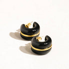 Flanerie by MAIQ Arlo 18K Gold Small C Hoop Earring by Flanerie by MAIQ