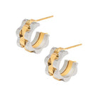 BRACHA Rolly Baby Hoops Two Tone