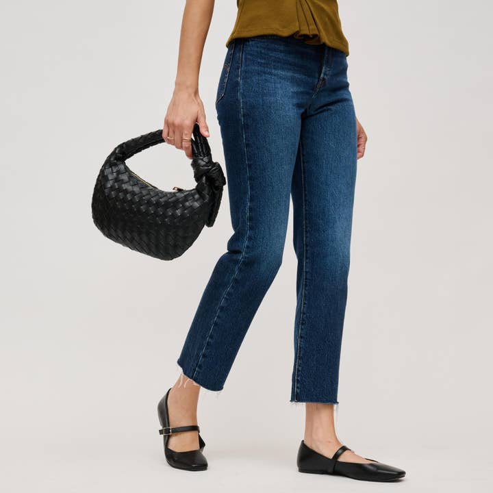 Urban Expressions Lizbeth Woven Knot Clutch by Urban Expressions
