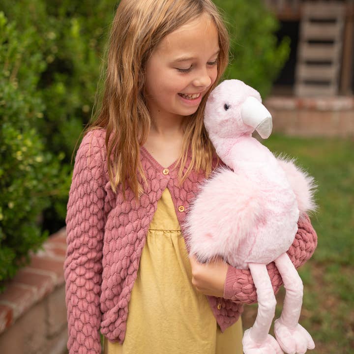 Worlds Softest Plush Lushee - Fifi Flamingo by Beverly Hills Teddy Bear Company