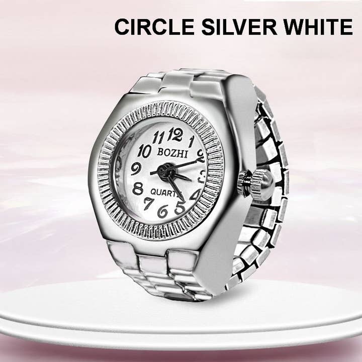 JOSSLYN by Wall to Wall Stainless Steel Ring-Shaped Watch Design | 40R126 by JOSSLYN by Wall to Wall