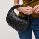 Urban Expressions Lizbeth Woven Knot Clutch by Urban Expressions