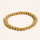 Flanerie by MAIQ Perlisse 18K Gold Non-Tarnish Two Tone Beaded Bracelet by Flanerie by MAIQ