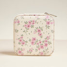 Lilla Haven Multi Color Flower Pattern Jewelry Box -Travel Size