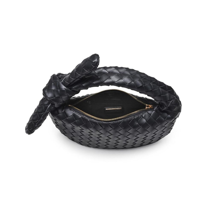 Urban Expressions Lizbeth Woven Knot Clutch by Urban Expressions