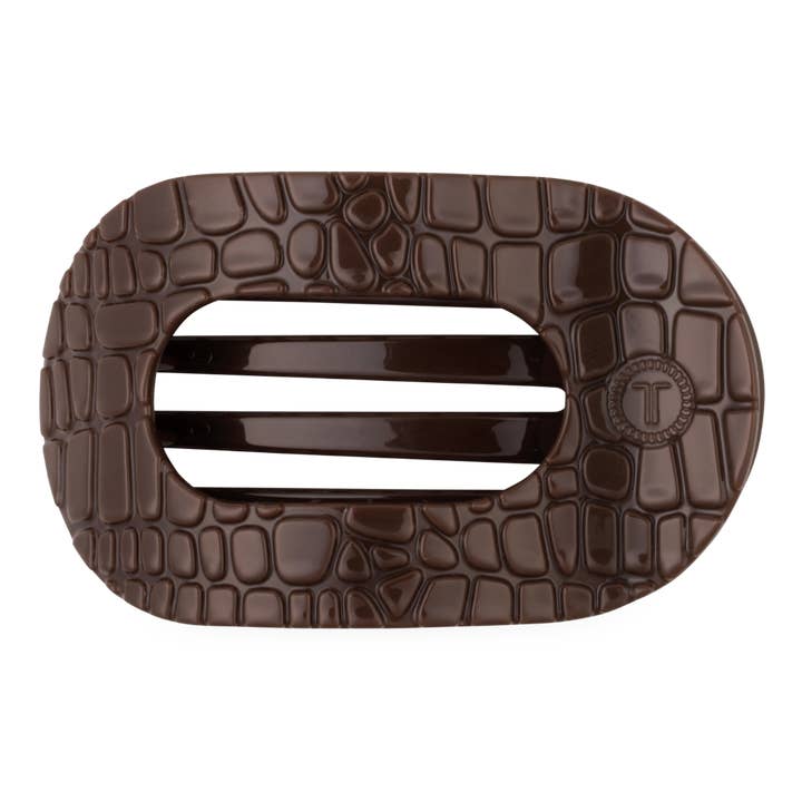 TELETIES Flat Round Hair Clip | Large by TELETIES