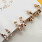 JOSSLYN by Wall to Wall Multi Classic Hoop Trio Earrings | 80E6916