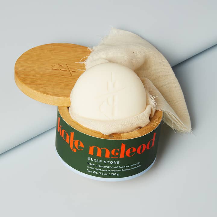 Kate McLeod Sleep Stone | Deep Moisturizing Lotion Bar - 3.5 oz