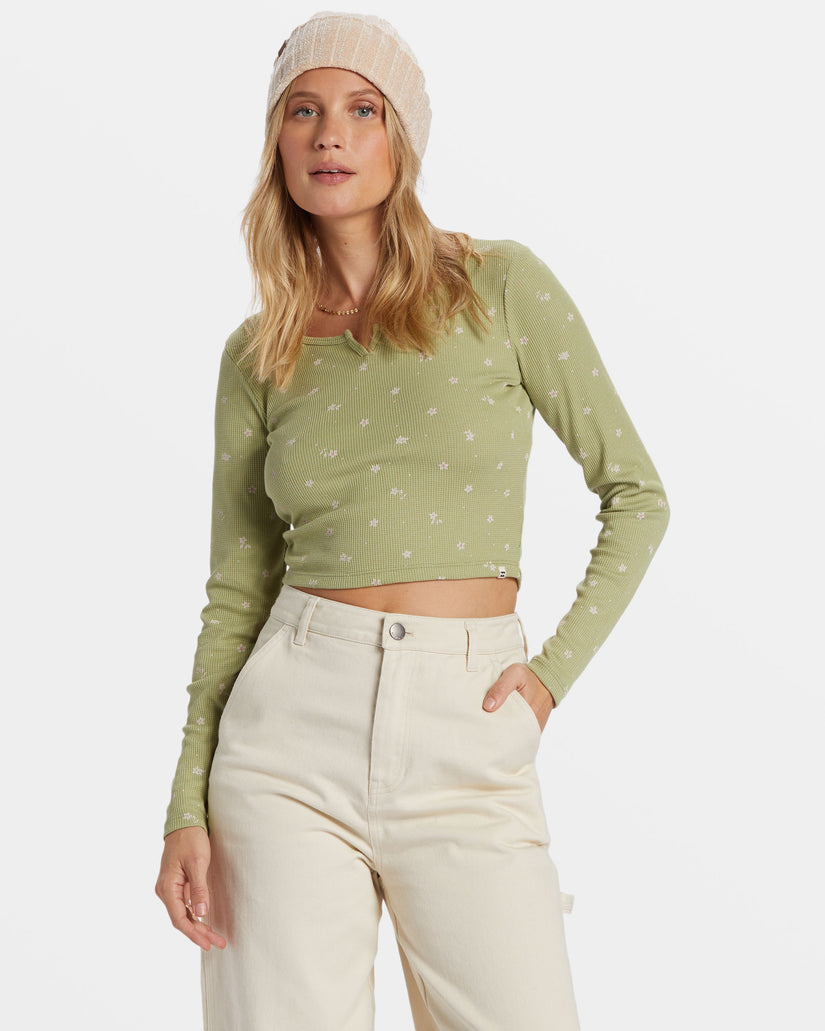 Billabong Reese Thermal Top Avocado