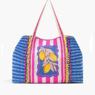 America & Beyond Limoncello Dream Hand-Beaded Oversized Tote