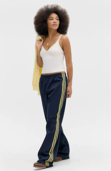 BDG Lace Trim Cami White