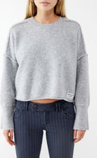 BDG Oversize Sweater Light Grey