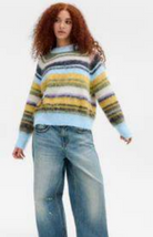 BDG Stripe Crew Neck Jumper