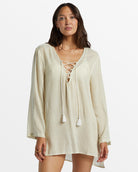 Billabong Blue Skies Swim Coverup Moss Joy