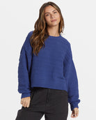 Billabong Evie Sweater Sea Indigo