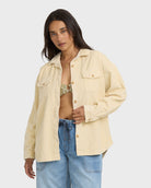 Billabong Fadeaway Shacket Whitecap