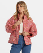 Billabong Folk Story Jacket Red Clay