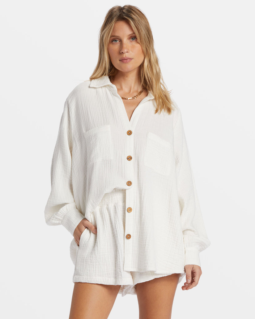 Billabong  Swell Woven Shirt Salt Crystal