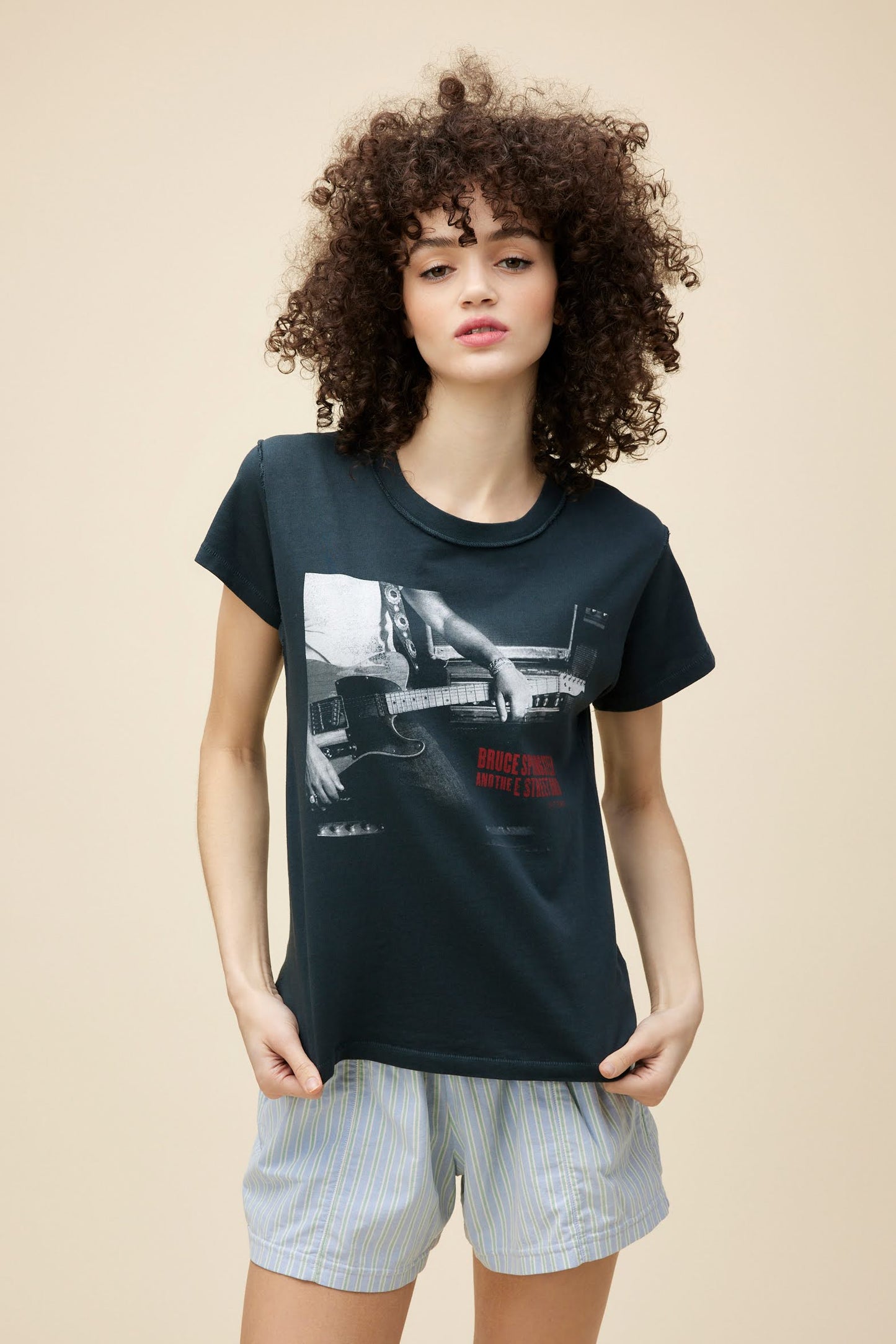 DAYDREAMER Bruce Springsteen Studio Photo Reverse GF Tee