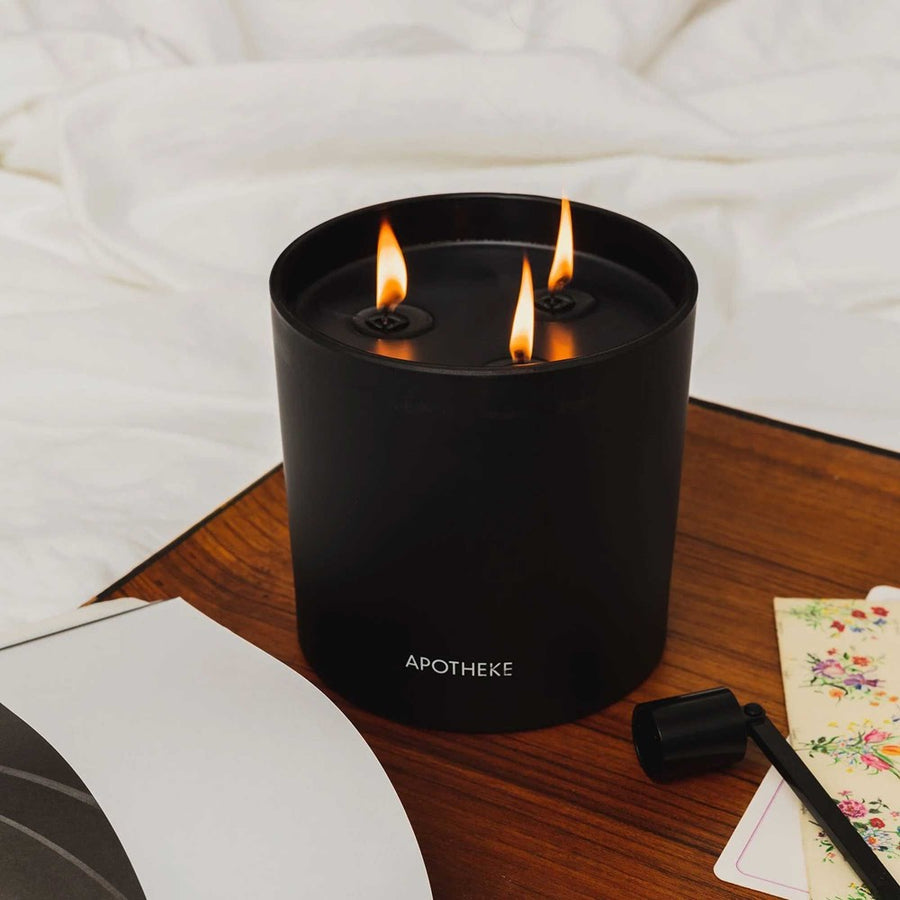 Apotheke Charcoal 3-Wick Candle