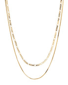 Luv Aj Cecilia Chain Necklace Gold