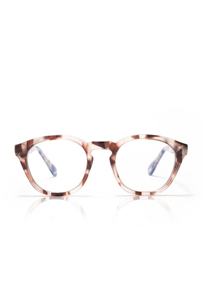 Dime Optics Larchmont Tortoise Blue