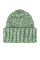 Free People Harbor Marled Ribbed Beanie in Pine 