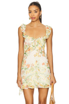 Free People Bali Flora Mini Dress