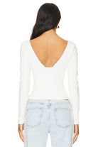 Free People Duo Corset Long Sleeve Ivory