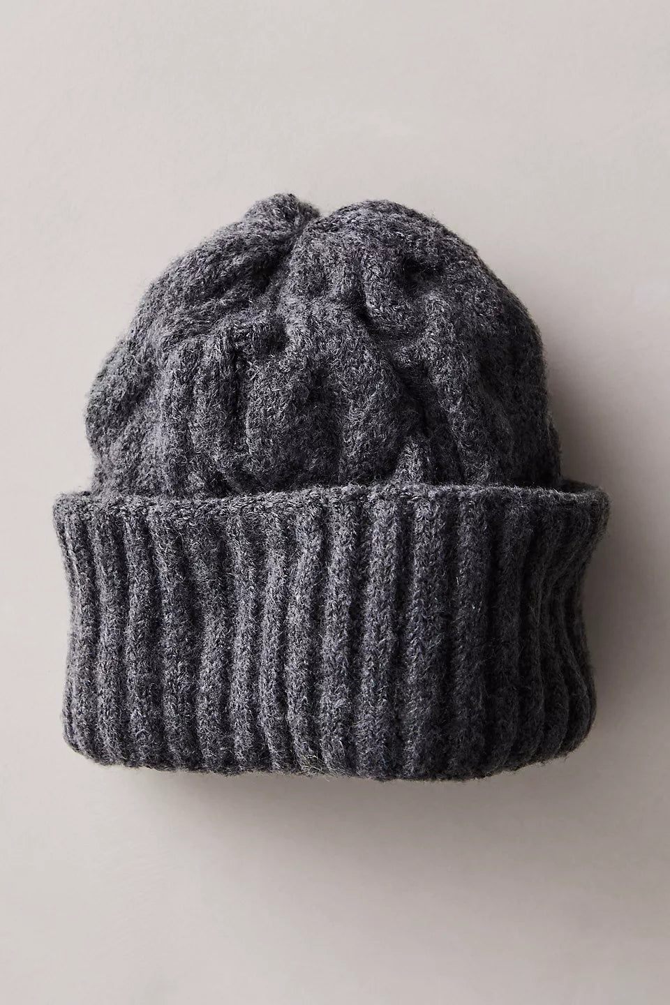 Free People Coastline Beanie Charcoal