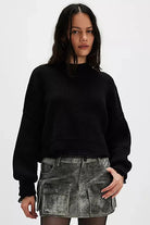 Free People Easy Street Crop Pullover