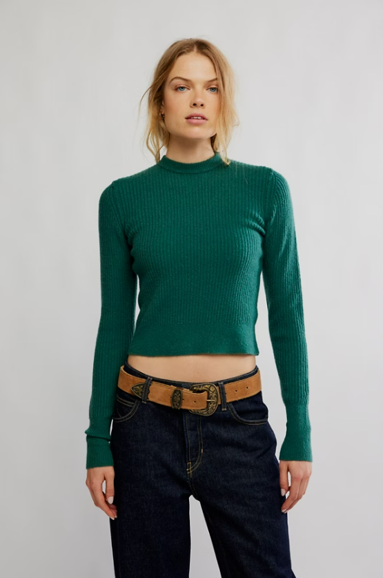 Free People Ever After Pullover Rainforest
